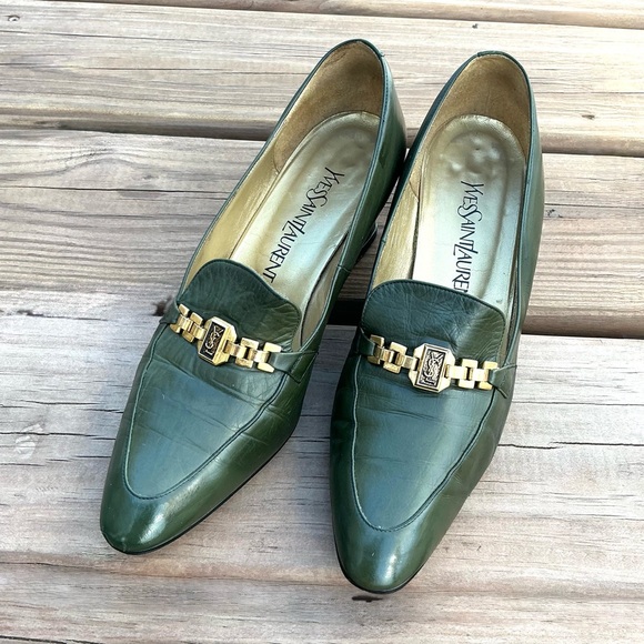 Yves Saint Laurent Shoes - YVES SAINT LAURENT🌹Stylish elegant leather shoes